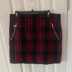 Gap plaid skirt